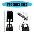 thumbnail image 3 of For Tablet Smartphone Desk Mount Rack, 360 Degree Rotating Adjustable Aluminum Stand Handsfree Viewing Adjustable, 3 of 8