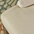 thumbnail image 5 of GDF Studio Maggie Contemporary Tufted Dining Chairs, Set of 2, Beige Fabric and Espresso, 5 of 13