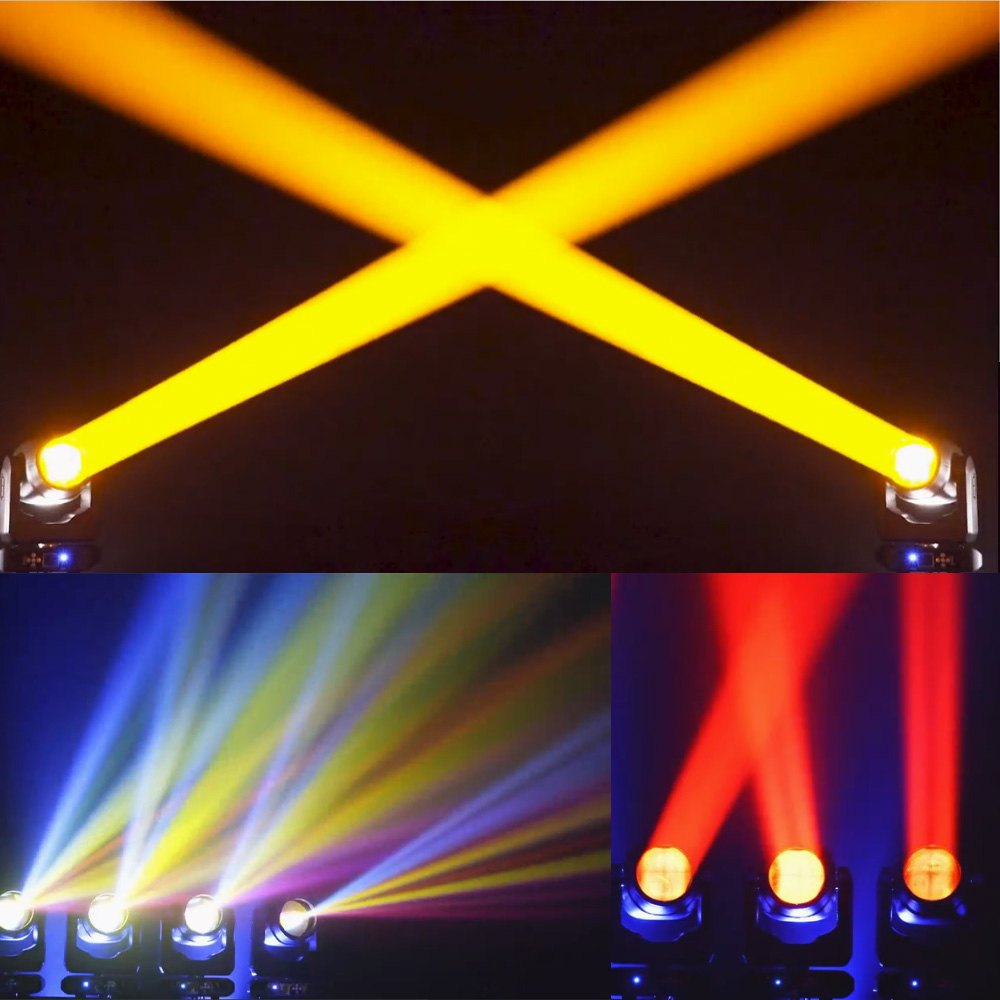 Visual Show  Professional 200W LED Beam Moving Stage Light  with Stirp Wash Led Gobo for Club Party