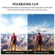 thumbnail image 4 of 3 pares de clip en gafas de sol con anteojos de lente polarizado para hombres para hombres, 4 of 5
