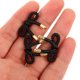 thumbnail image 5 of LOLIPPYY 10Ud Botones Metálicos Para Ropa Moño Negro Ideales Para Abrigos Y Suéteres, 5 of 7