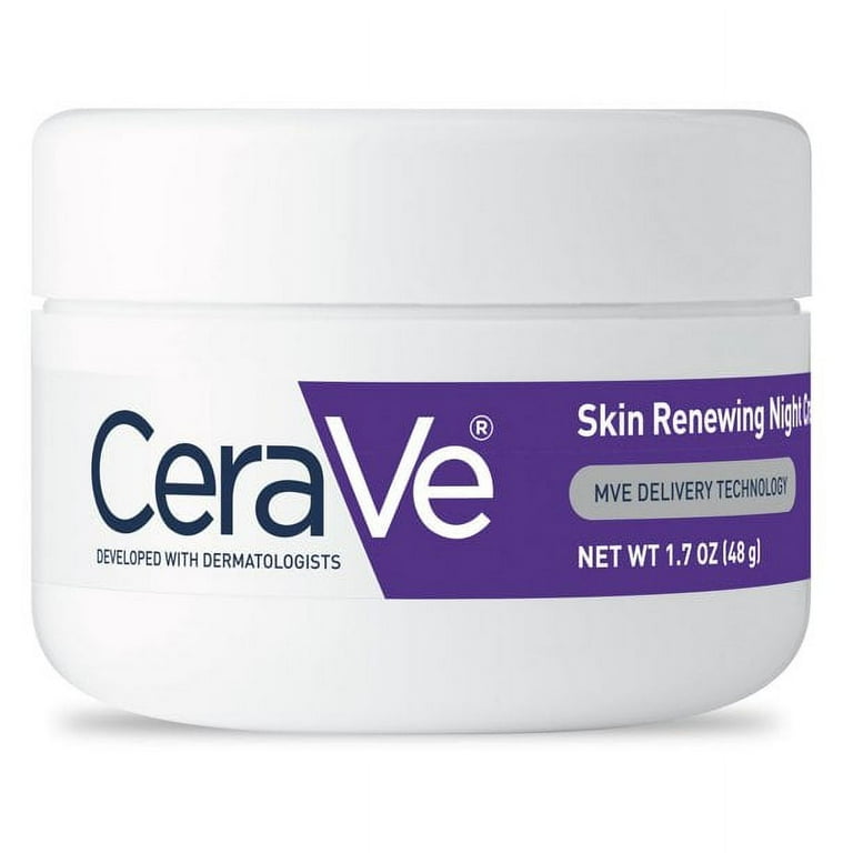 CeraVe Nighttime Moisture Renewal Face Moisturizer, 1.7 oz
