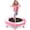 Pink, variant on HOT JUMP 36" Kids Trampoline Indoor with Handle, Mini Toddler Rebounder for Age 3+, Blue
