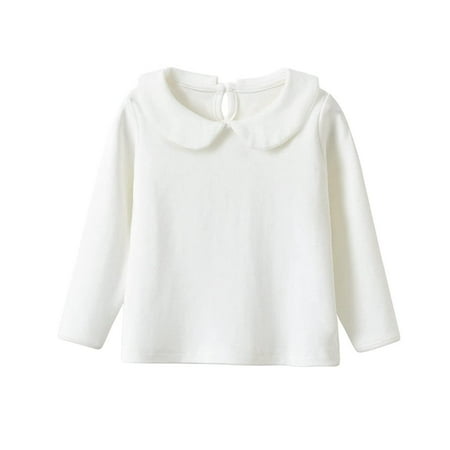 

Simplee kids Baby Girl Tops Match Solid Color Dresses