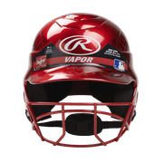 Rawlings Coolflo Highlighter Batting Helmet | Matte Black | Adult