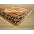 thumbnail image 3 of EORC Ivory Hand Knotted Wool Traditional Serapi Rug, 9' x 12', 3 of 4