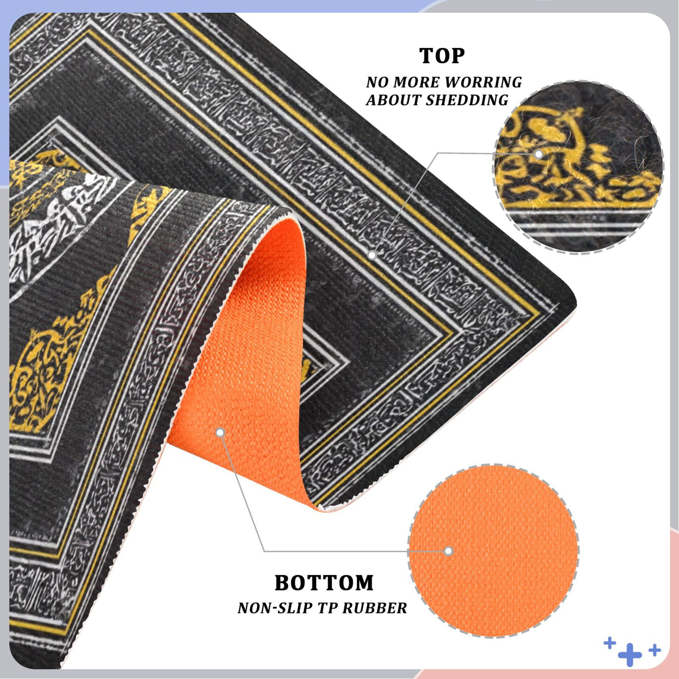 Iauyy Doormat Outdoor Indoor Non-Slip Washable Welcome Mat,Low-Profile 32x20in Door Mat for Pet Mat Front Back Door and Entryway,Create A Sense Of Layering
