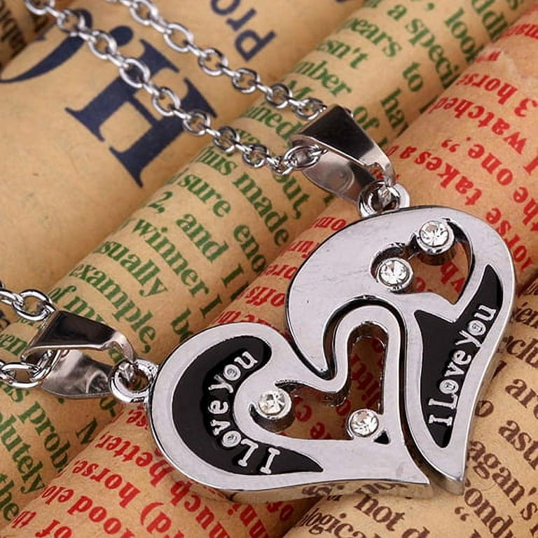 Mens i love you necklace store