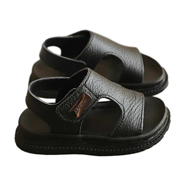 Redempat Comfortable Non-skid Sandals Boys Shoes Summer Style With And Easy black 23 1Set