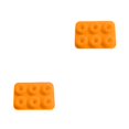 thumbnail image 4 of Molde antiadherente Wosthever para hornear rosquillas de silicona 6 cavidades Naranja, 4 of 6