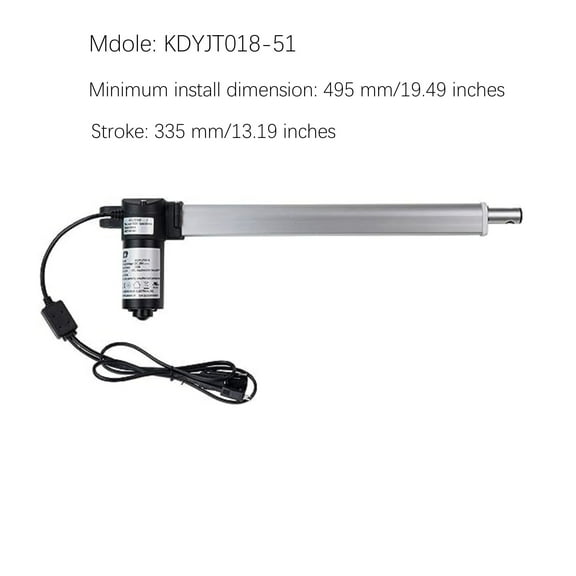 Kaidi Model KDYJT018-51 Linear Actuator Motor for Power Recliner Lift Chairs