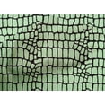 thumbnail image 4 of oneOone Cotton Cambric Mint Fabric Crocodile Animal Skin Dress Material Fabric Print Fabric By The Yard 56 Inch Wide, 4 of 4