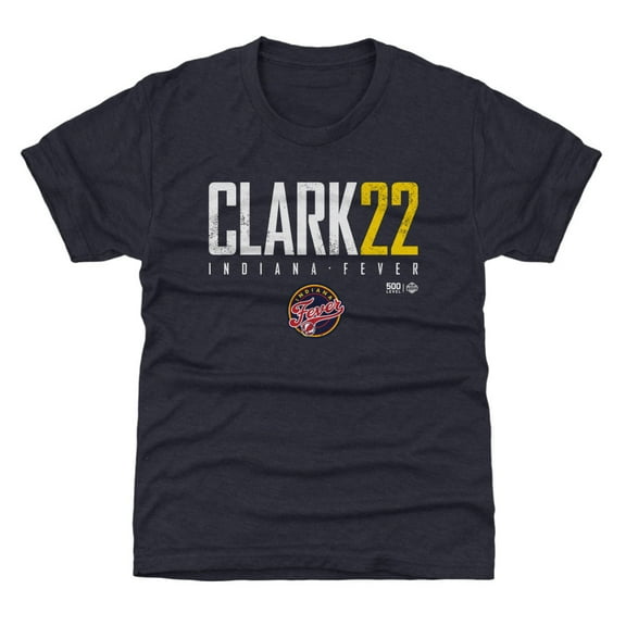 Youth 500 Level Caitlin Clark Navy Indiana Fever Elite T-Shirt