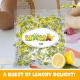 thumbnail image 2 of Sugar Free Lemon Drops Hard Candy - 1 lb Sweet & Citrusy Bulk Candy Individually Wrapped - Gluten Free, Keto Friendly, Vegan Lemon Drops Candy Bag, 2 of 7