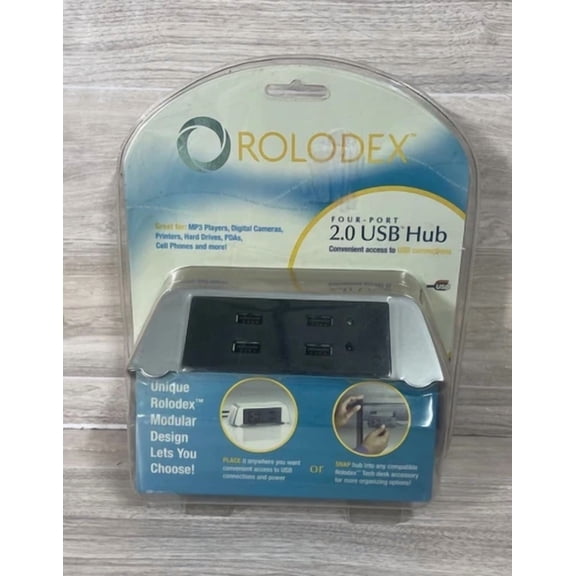 RHEA- Sanford Rolodex (82418) 4-Ports External Hub