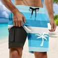thumbnail image 2 of FUZHIQ Men's Board Shorts with Pockets Slim Fit Funny/novelty Print Quick Dry Pool Swimming Trunks with Compression Liner Upf 50+ Sun Protection Mens Summer Clothes,XXXL, 2 of 5
