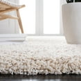 thumbnail image 4 of SAFAVIEH Hudson Shag Jaden Striped Area Rug, Ivory/Beige, 2'3" x 3'9", 4 of 8
