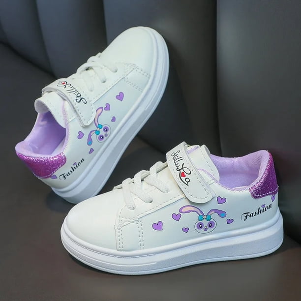 2022 primavera y otoño nuevos zapatos deportivos informales blancos para niños zapatos para correr de fondo plano para estudiantes y mujeres zapatos de tablero para 3-12 años