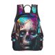 thumbnail image 1 of Balery Modern Abstract Colorful Skull B Mochila ligera para hombre y mujer: duradera e impermeable, ideal para la escuela, el trabajo, viajes y uso diario., 1 of 7