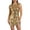 Gold, variant on Women's Chunky Sequin Mini Dress, Sparkly Sleeveless Crewneck Party Dresses, Flattering Bodycon Clubwear Night Out Cocktail Gown