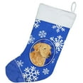 thumbnail image 2 of Carolines Treasures SS4614-CS Golden Retriever Winter Snowflakes Christmas Stocking SS4614 Large multicolor, 2 of 2