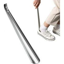 Visland Long Handle Shoe Horns Silver, 11.8 Inches