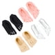 thumbnail image 2 of 4 pares de calcetines transpirables antideslizantes de 5 dedos que previenen callos y ampollas, ideales para mujeres y niñas (rosa, negro, blanco, color piel)., 2 of 4