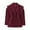 Wine, variant on Women Fall and Winter Outerwear Fashion Casual Waist Drawstring Wide Shoulder Blazer Jacket Top
