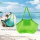 thumbnail image 5 of Bolsa de baño grande portátil la de arena bolsa de playa para ños Verde Zulema bolsas de playa de malla, 5 of 8