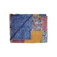 thumbnail image 1 of JETÉ EN SOIE RÉTRO KANTHA 60"X90", 1 of 1
