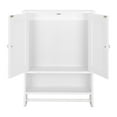 thumbnail image 6 of Zimtown Wall-Mounted Vanity Cabinet Double Door Bathroom Locker, 6 of 9