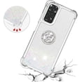 thumbnail image 3 of for Xiaomi Redmi Note 11 4G Glitter Case with Ring Holder, Bling Sparkle Floating Liquid Soft TPU Cushion Fashion Clear Case Cover for Xiaomi Redmi Note 11 4G/Redmi Note 11S  Colorful, 3 of 14