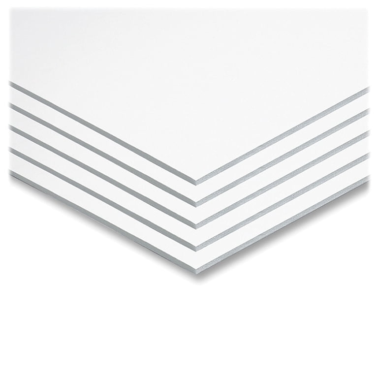 Pacon Foam Core Graphic Art Board, 22" x 28" White, 5-Pack photo 3
