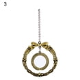 thumbnail image 2 of Creative Wreath Shape Hanging Decor Christmas Style Festive Touch Plastic Hanging Widget for Home, 2 of 9