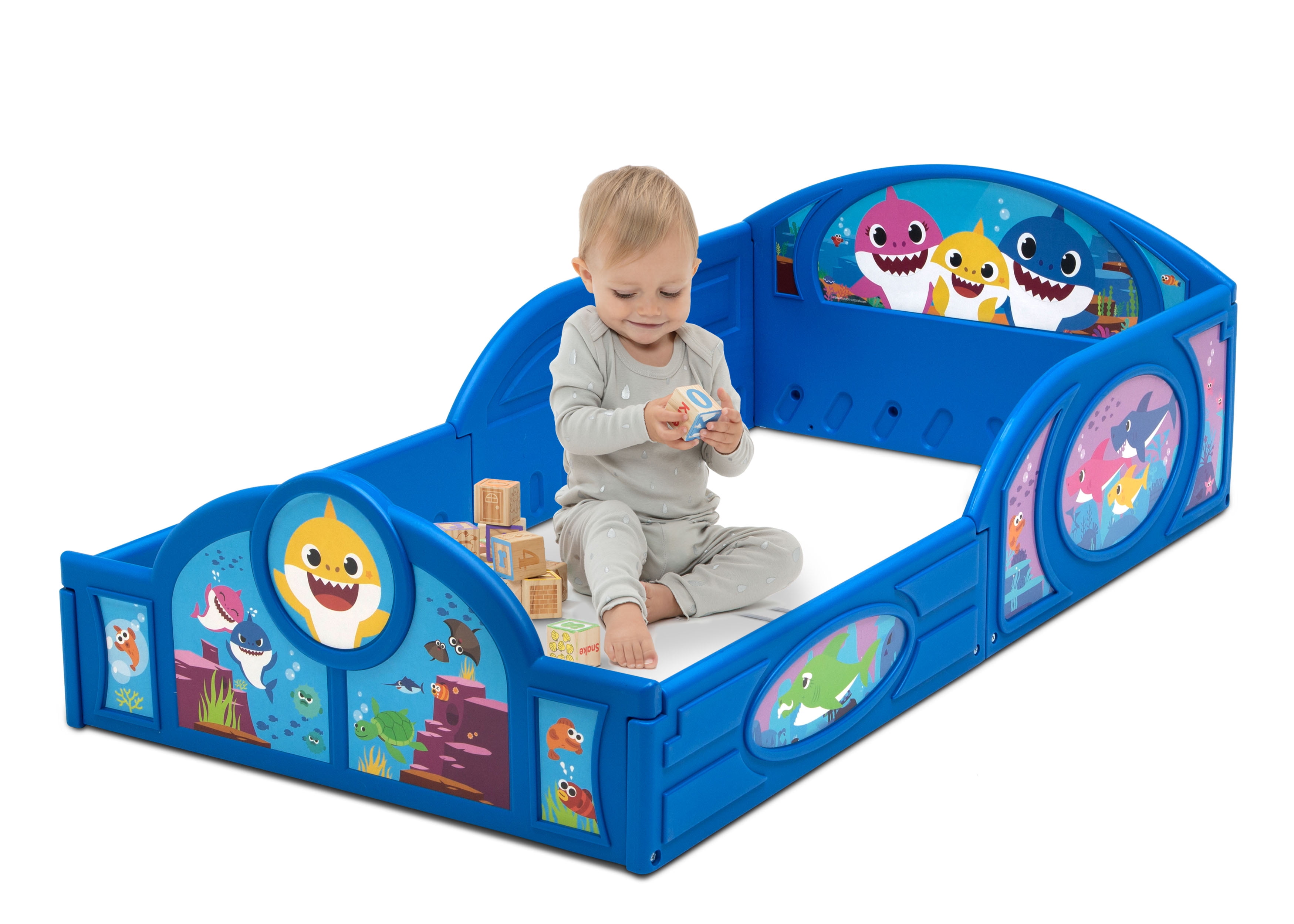 Sleep And Play Toddler Bed With BuiltIn Guardrails By Delta