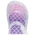 thumbnail image 6 of Wonder Nation Baby Girl Clear Jelly Mary Jane, Sizes 2-6, 6 of 6
