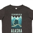 thumbnail image 4 of Inktastic Alaskan Rather Be in Alaska Boys or Girls Toddler T-Shirt, 4 of 5