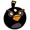 1pcs, variant on Angry Birds Bomb Bomberman Bomber Window Sizes Vinyl Decal Sticker
