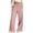 Pink, variant on ZZwxWA Wide Leg Sweatpants Women Low Waisted Drawstring Straight Pants Ladies Oversized Baggy Lounge Trousers with Pockets