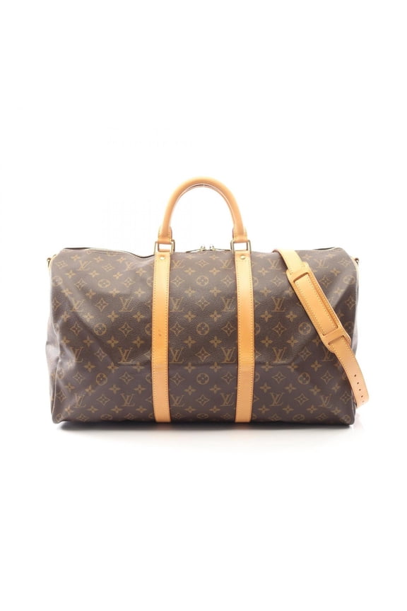 Pre-Owned Louis Vuitton Keepall Bandoulire 50 2-Way Boston Bag/Handbag, Coated Canvas and...
