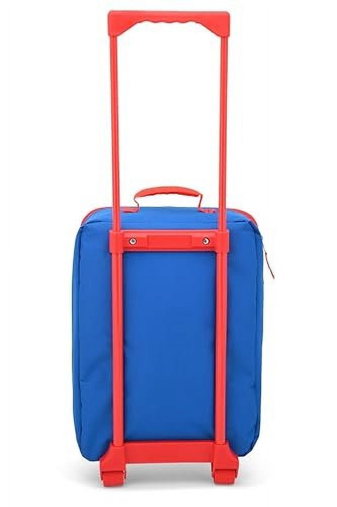 Fast Forward Spiderman Boys 16" Soft Luggage - Cute & Durable Carry-On Suitcase for Travel 16X12X5