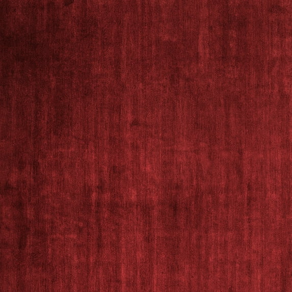 Ahgly Company Indoor Square Abstract Red Modern Area Rugs, 3' Square