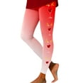 thumbnail image 2 of Christmas Leggings for Women 2025 Casual Festive Graphic High Waisted Yoga Pants Holiday Tights, 2 of 5