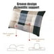 thumbnail image 2 of Almohada de Espalda para Cama Almohada de Grado de Hotel con Almohada de Apoyo Suave, Adecuada para la Espalda, Hecha de Almohada de Pluma de Tela Amigable, 2 of 6