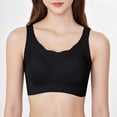 thumbnail image 5 of Xdegoge Seamless Bras for Women Plus Size Push Up Wireless Adjustable Straps Padded Bralette No Underwire Comfort Soft Full Coverage Bra, 5 of 5