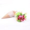 thumbnail image 4 of EeaseMX 10Pcs Arpillera Cone Flower Holder Organizador Cumpleaños Baby Shower Decoración de la boda, 4 of 7
