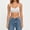White A, variant on BRGZLK Womens Cotton Bras Wireless 2026 Solid Color Spaghetti Strap Seamless Comfortable Cami Bra for Everyday Gray A L
