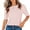 Pink, variant on MURMUREY Womens Short Sleeve Sweaters Tops Crewneck Ribbed Pullover Shirt Soft Lightweight Slim Fit Knit Sweater Blouse