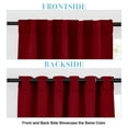 thumbnail image 2 of Cortinas de ventana RYB HOME Blackout con aislamiento térmico de 42 x 115 cm, 2 of 8