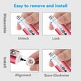 thumbnail image 4 of Electric Razor for Women, 5 in 1 Cordless Face Shaver Set, Rechargeable Wet & Dry Lady Razor for Women for Bikini Line, Nose Hair, Eyebrow, Arm, Leg, 4 of 8